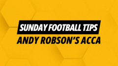 Andy Robson's Sunday football acca tips